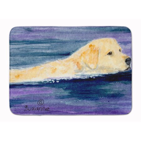 Carolines Treasures Golden Retriever Machine Washable Memory Foam Mat SS8814RUG